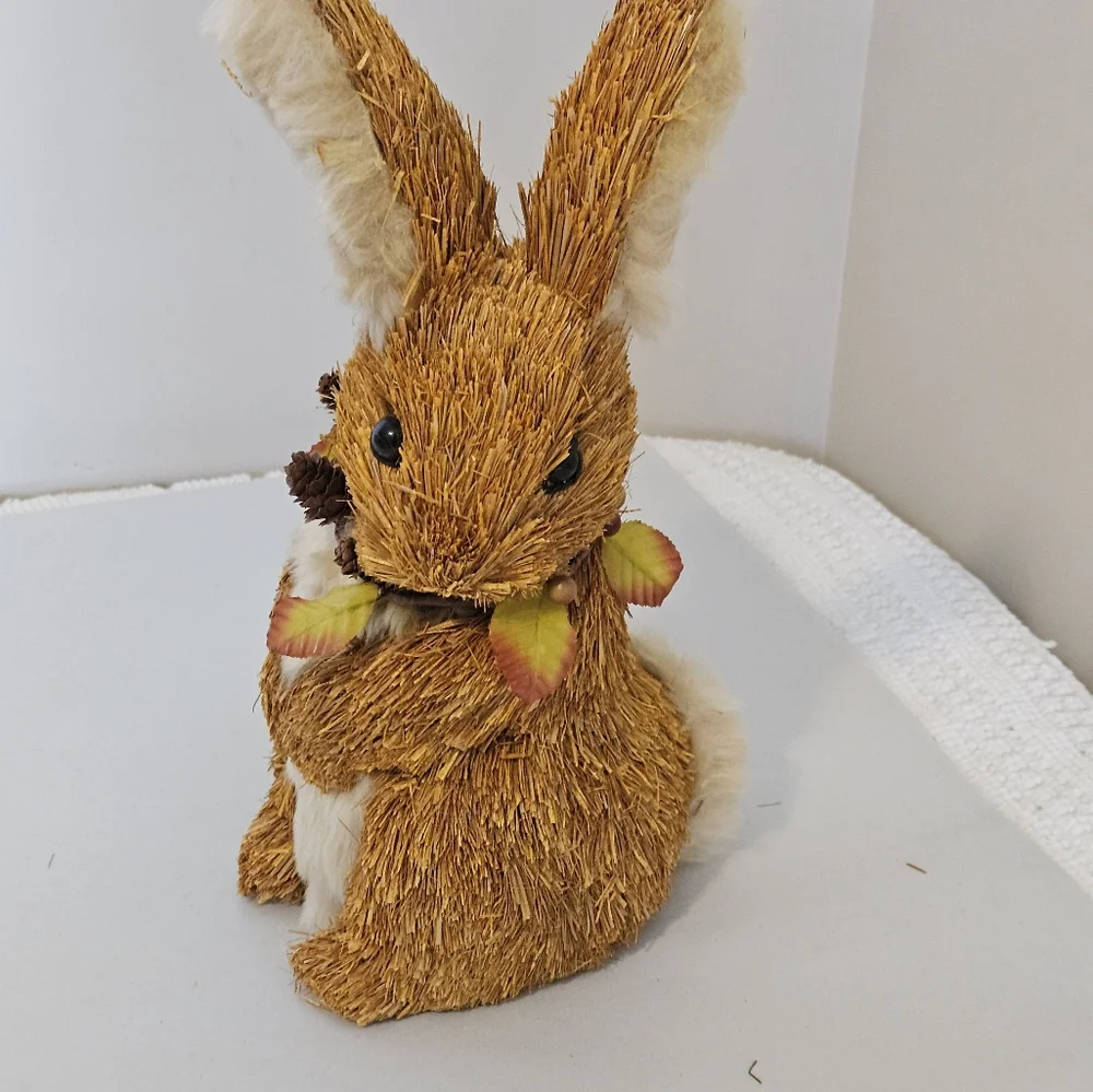 Charming Pier 1 Sisal Fall Bunny.